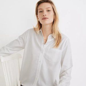 White Button-Down Shirt